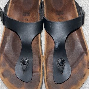 Black Birkenstocks